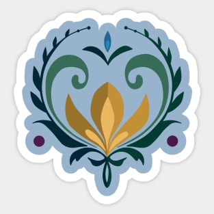 Crocus of Arendelle Sticker